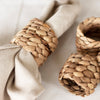 Seagrass Napkin Rings, Set of 6