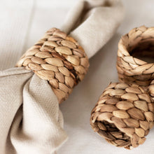  Seagrass Napkin Rings, Set of 6